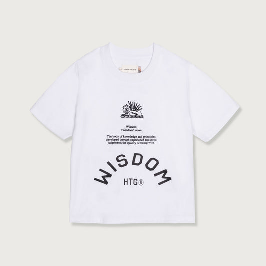 Kids Wisdom T-Shirt - White
