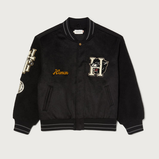 Letterman Jacket - Black