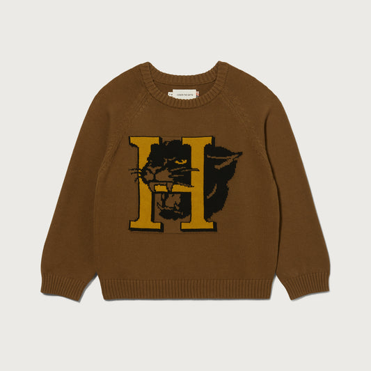 Kids Mascot Sweater - Olive