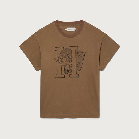 Womens Mascot T-Shirt - Brown