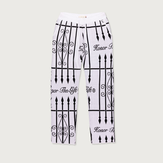 Neighborhood Knit Pant - White