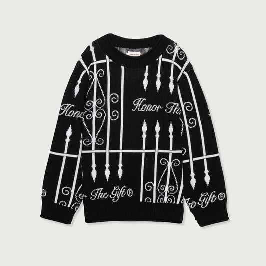 Neighborhood Knit Sweater - Black