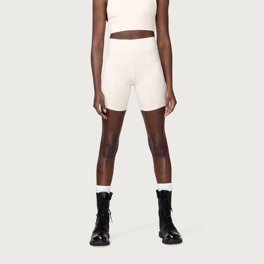 Womens Bike Short - Bone