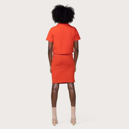 Womens Service Dress - Orange