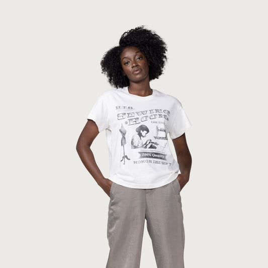 Womens Sewing Room T-Shirt - White