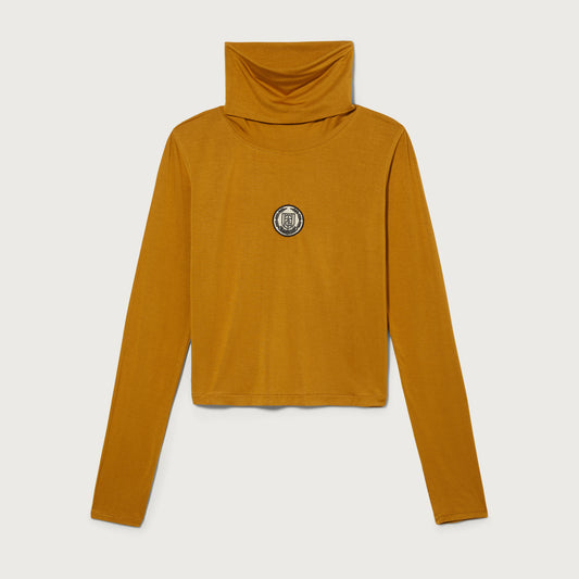 Womens Turtle Neck - Mustard