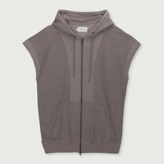 Womens Labor Oversized Hoodie - Grey