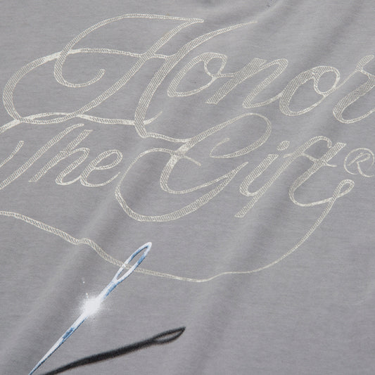 Womens Sewing Needle T-Shirt - Slate