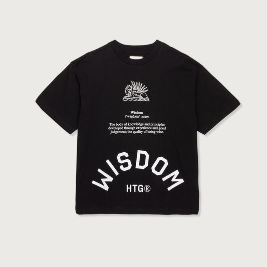 HTG® Wisdom T-Shirt - Black