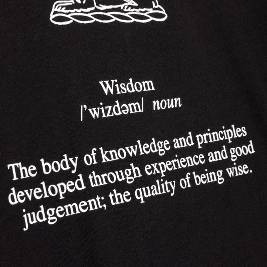 HTG® Wisdom T-Shirt - Black