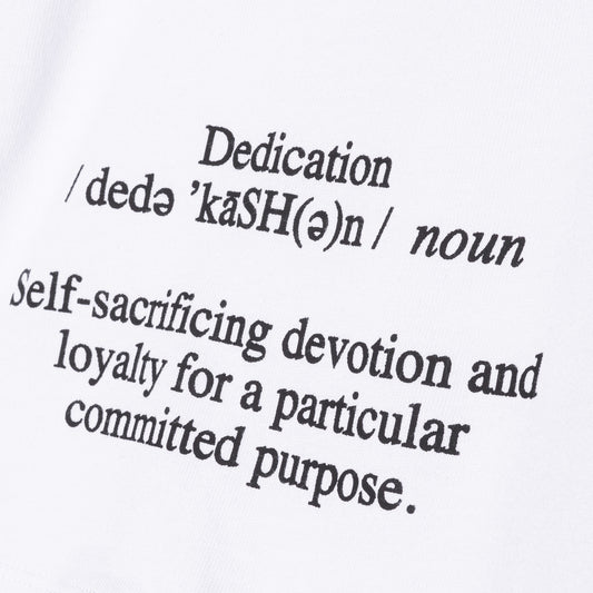 Womens Dedication T-Shirt - White