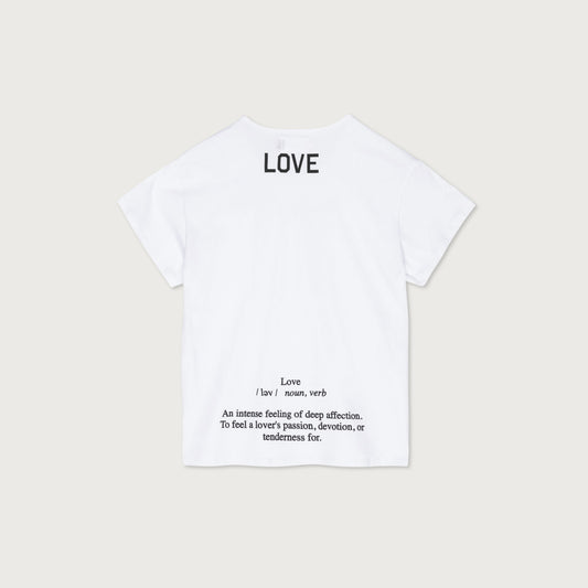 Womens Love T-Shirt - White